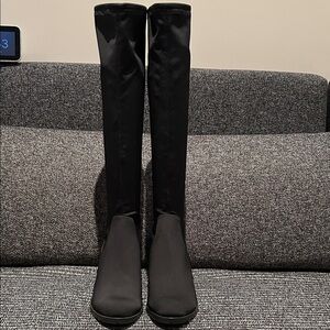 Donald J. Pliner Black Over-the-Knee Boots